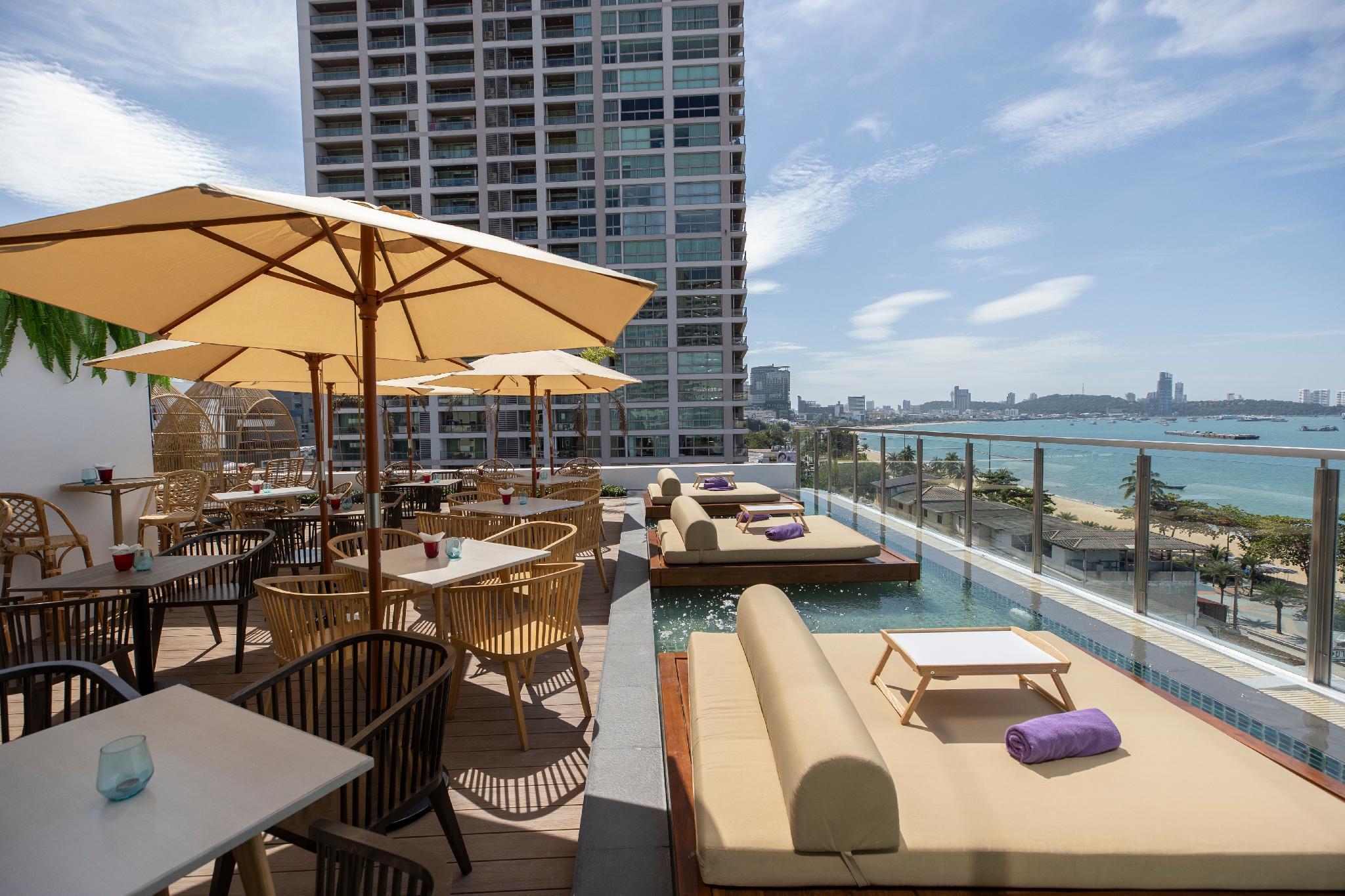 Pattaya Sea View Hotel - Sha Extra Plus Exterior foto